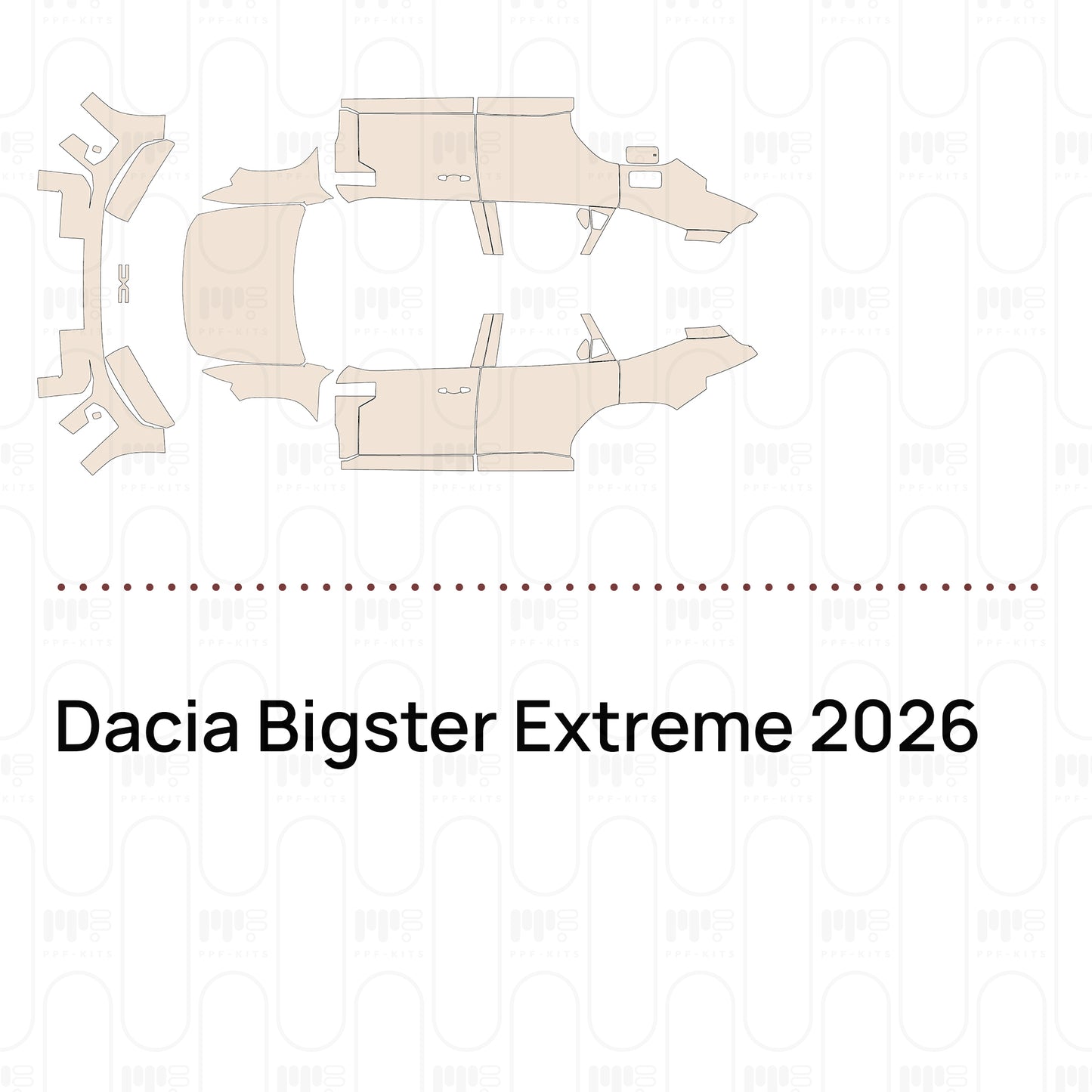Pre-Cut PPF Dacia Bigster Extreme 2026