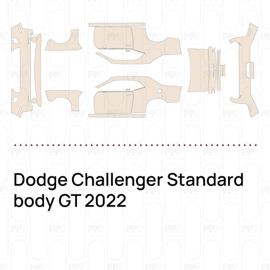 Pre-Cut PPF Dodge Challenger Standard body GT 2022