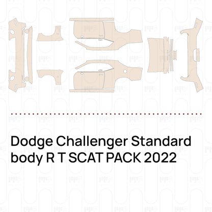Pre-Cut PPF Dodge Challenger Standard body R T SCAT PACK 2022