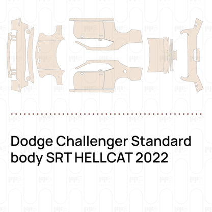 Pre-Cut PPF Dodge Challenger Standard body SRT HELLCAT 2022