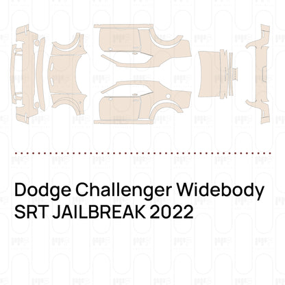 Pre-Cut PPF Dodge Challenger Widebody SRT JAILBREAK 2022