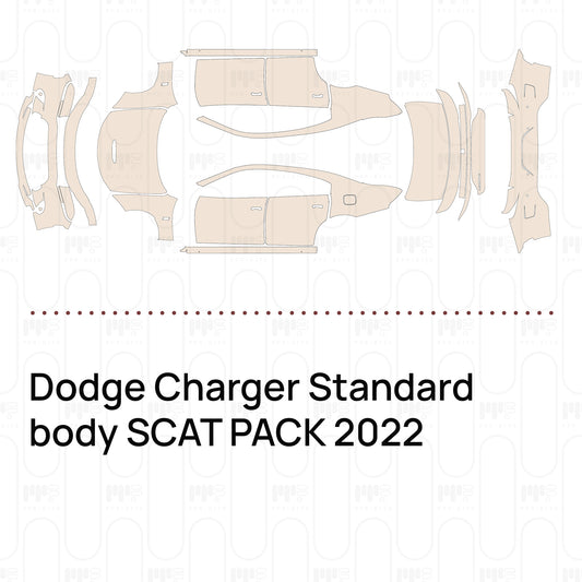 Pre-Cut PPF Dodge Charger Standard body SCAT PACK 2022