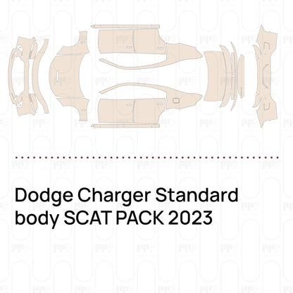 Pre-Cut PPF Dodge Charger Standard body SCAT PACK 2023