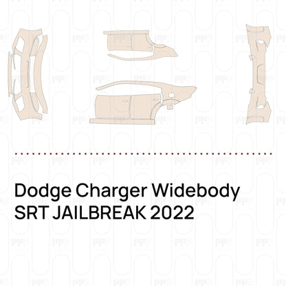 Pre-Cut PPF Dodge Charger Widebody SRT JAILBREAK 2022