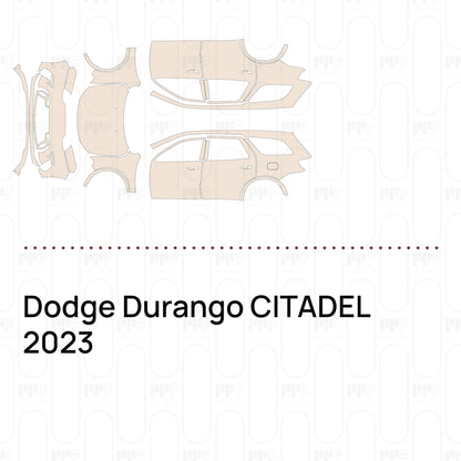 Pre-Cut PPF Dodge Durango CITADEL 2023