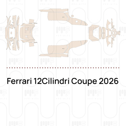 Pre-Cut PPF Ferrari 12Cilindri Coupe 2026
