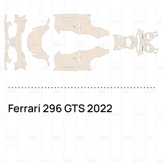 Pre-Cut PPF Ferrari 296 GTS 2022