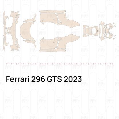 Pre-Cut PPF Ferrari 296 GTS 2023