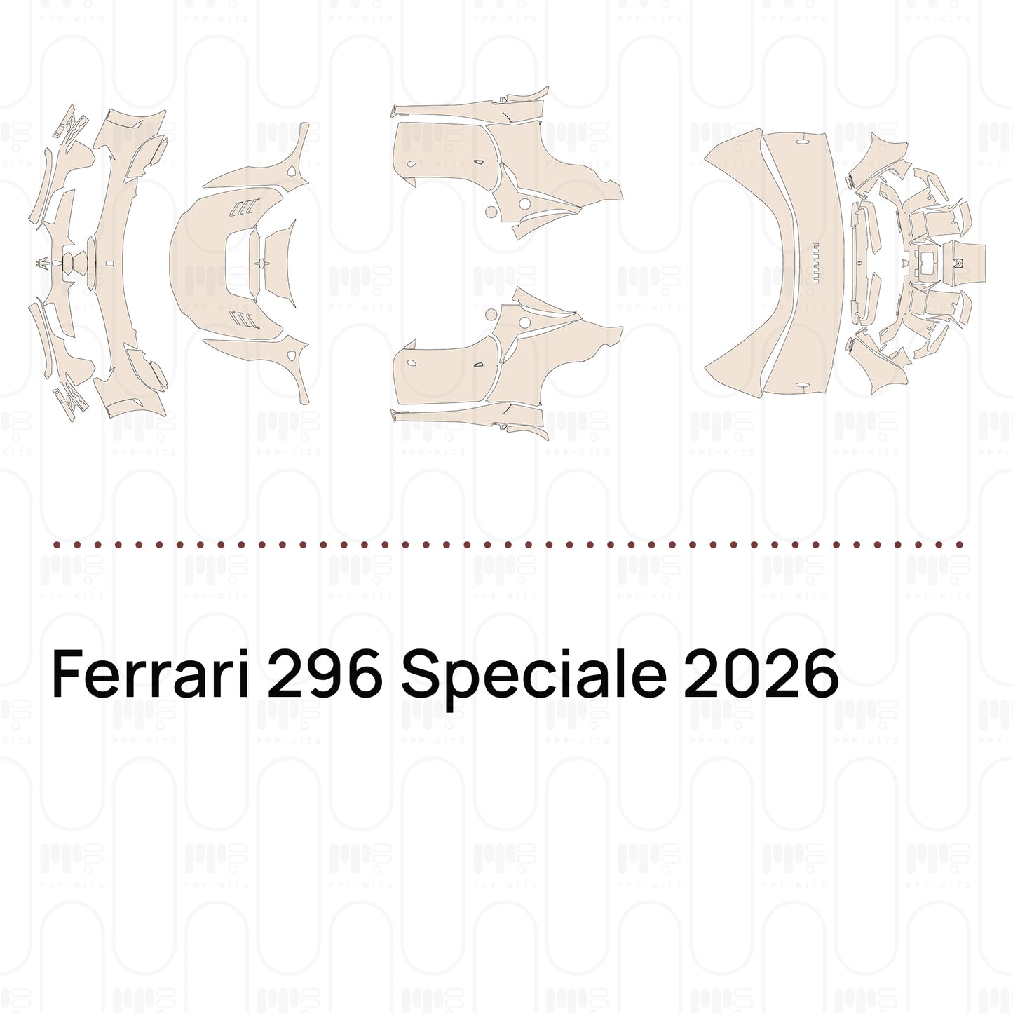 Pre-Cut PPF Ferrari 296 Speciale 2026