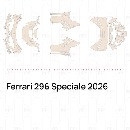 Pre-Cut PPF Ferrari 296 Speciale 2026