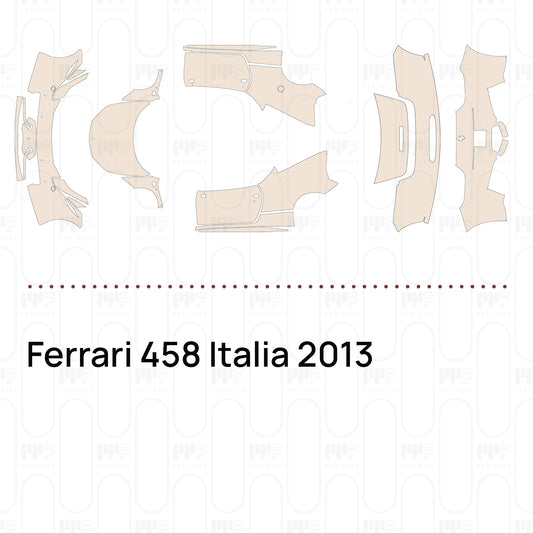 Pre-Cut PPF Ferrari 458 Italia 2013