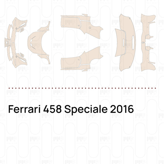 Pre-Cut PPF Ferrari 458 Speciale 2016