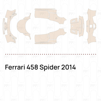 Pre-Cut PPF Ferrari 458 Spider 2014