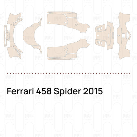 Pre-Cut PPF Ferrari 458 Spider 2015