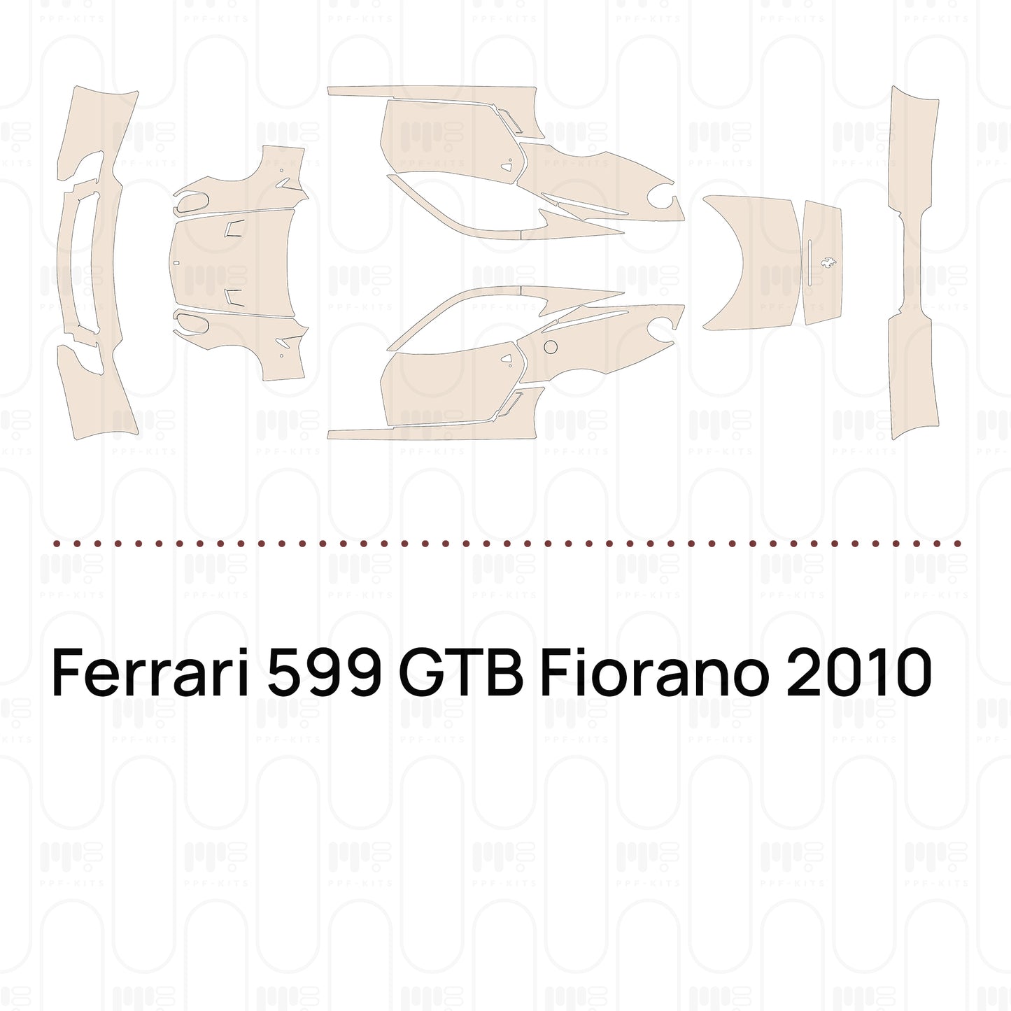 Pre-Cut PPF Ferrari 599 GTB Fiorano 2010