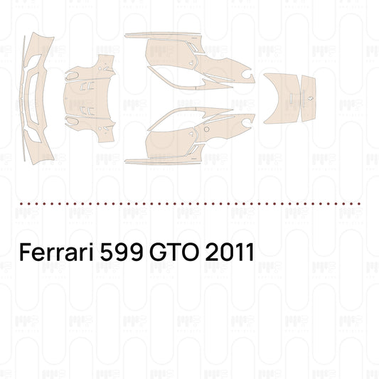 Pre-Cut PPF Ferrari 599 GTO 2011