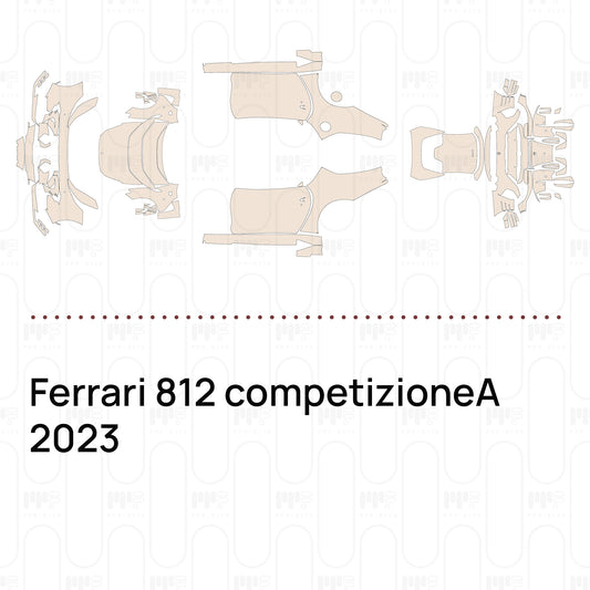 Pre-Cut PPF Ferrari 812 competizioneA 2023