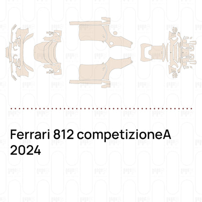 Pre-Cut PPF Ferrari 812 competizioneA 2024