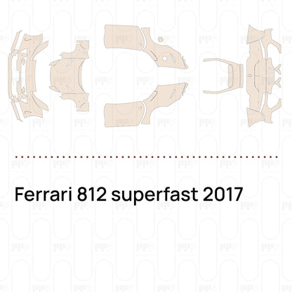 Pre-Cut PPF Ferrari 812 superfast 2017
