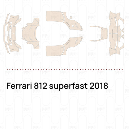 Pre-Cut PPF Ferrari 812 superfast 2018