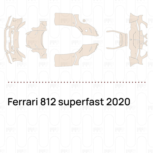 Pre-Cut PPF Ferrari 812 superfast 2020