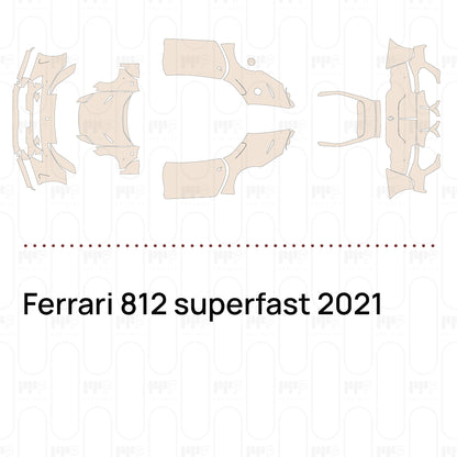 Pre-Cut PPF Ferrari 812 superfast 2021