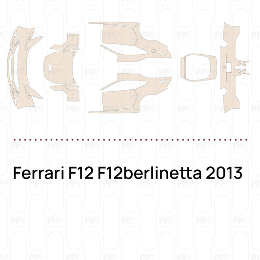 Pre-Cut PPF Ferrari F12 F12berlinetta 2013