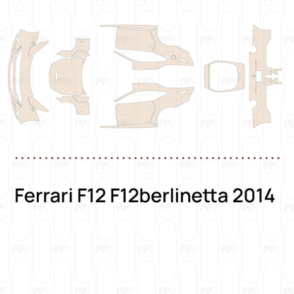 Pre-Cut PPF Ferrari F12 F12berlinetta 2014