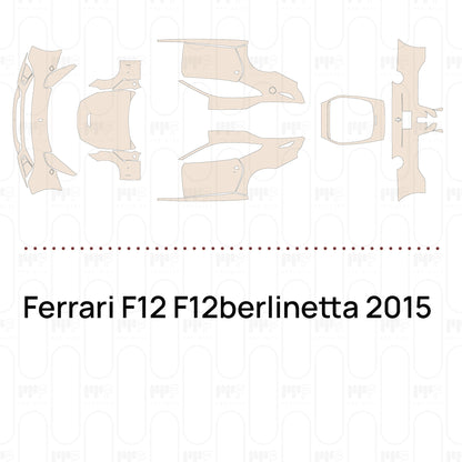 Pre-Cut PPF Ferrari F12 F12berlinetta 2015