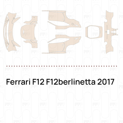 Pre-Cut PPF Ferrari F12 F12berlinetta 2017
