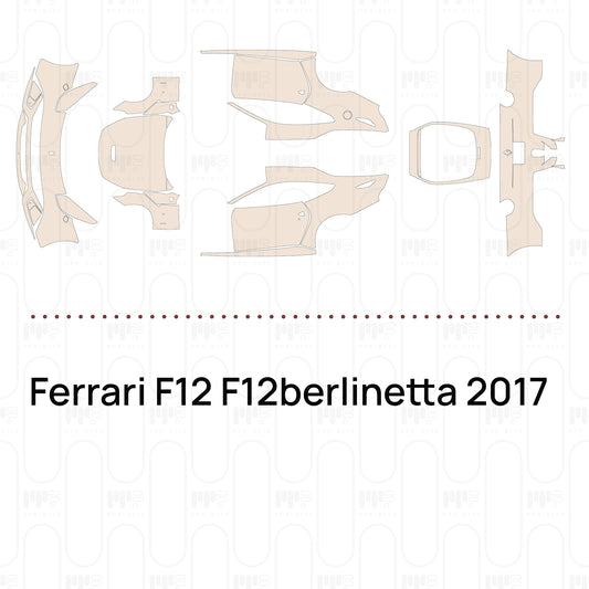 Pre-Cut PPF Ferrari F12 F12berlinetta 2017