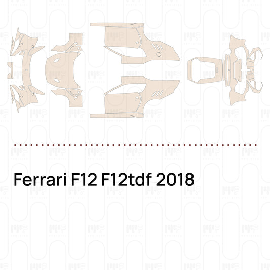 Pre-Cut PPF Ferrari F12 F12tdf 2018