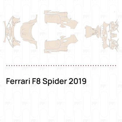 Pre-Cut PPF Ferrari F8 Spider 2019