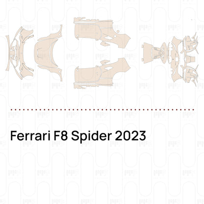 Pre-Cut PPF Ferrari F8 Spider 2023