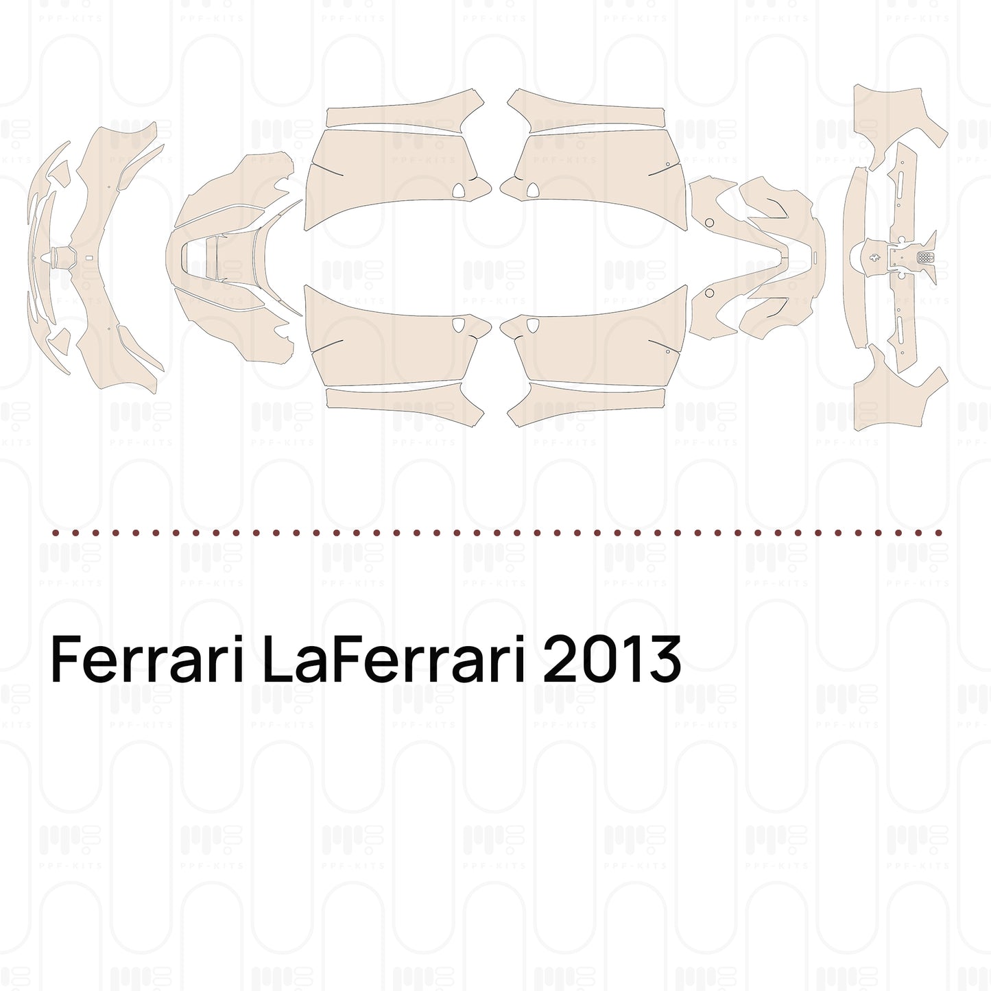 Pre-Cut PPF Ferrari LaFerrari 2013