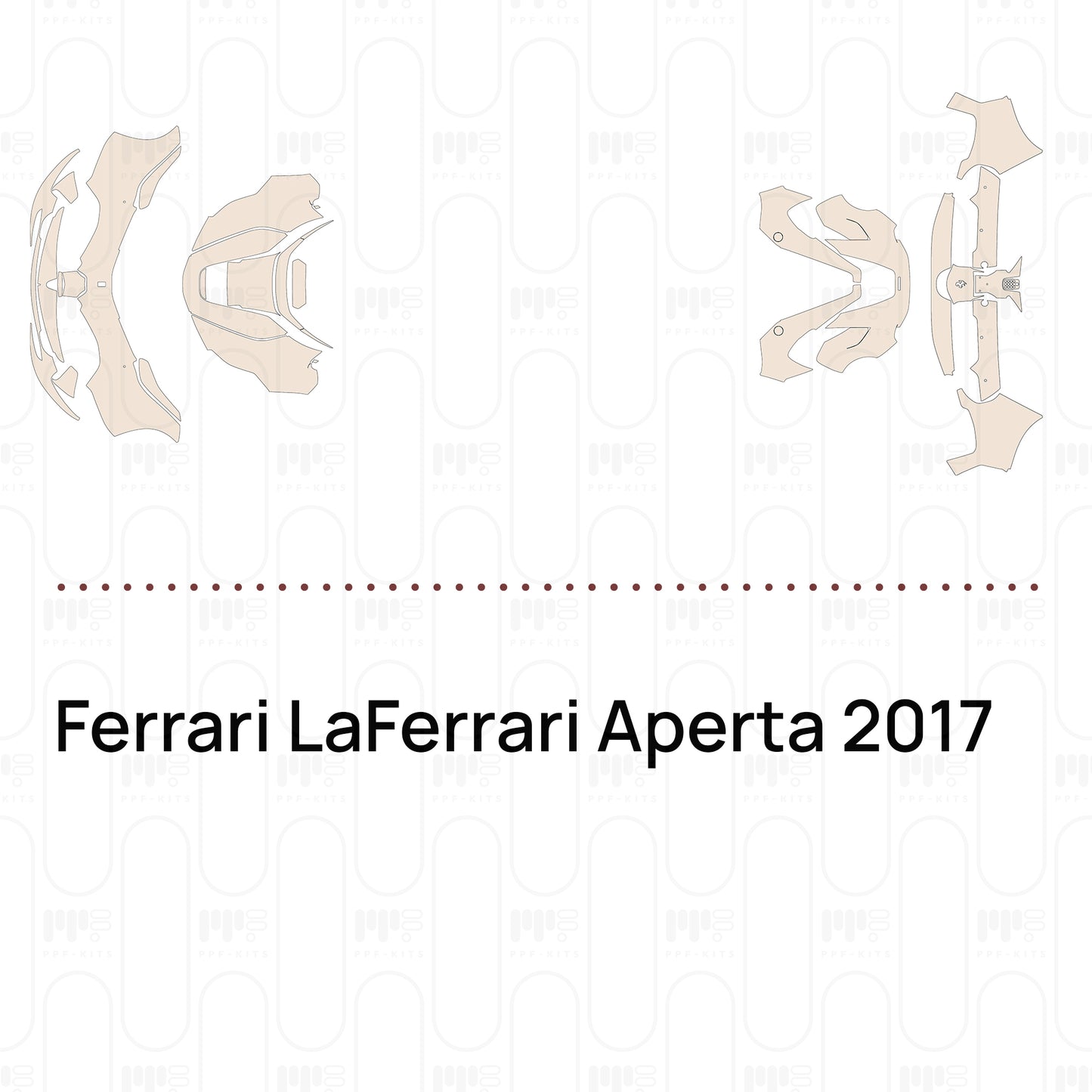 Pre-Cut PPF Ferrari LaFerrari Aperta 2017
