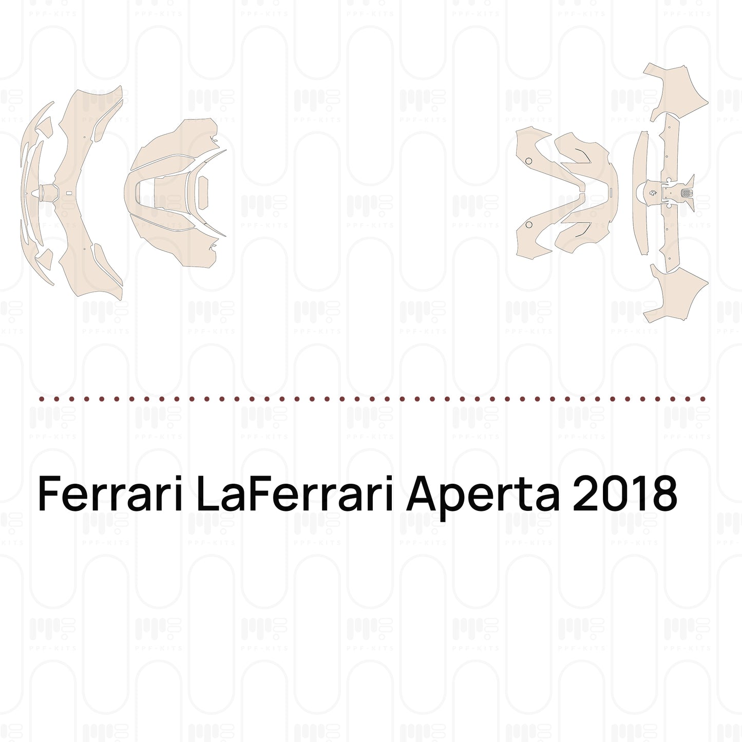 Pre-Cut PPF Ferrari LaFerrari Aperta 2018