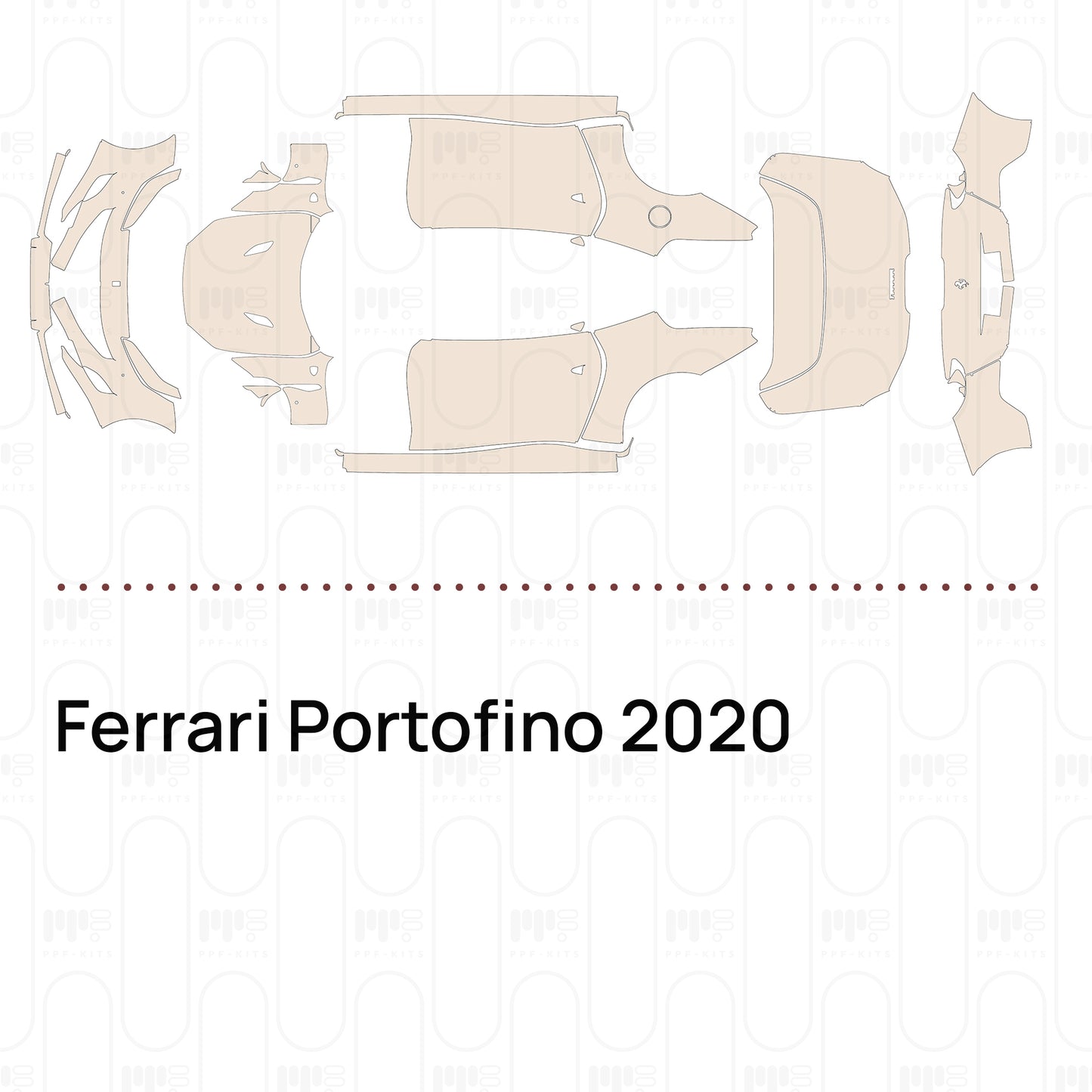Pre-Cut PPF Ferrari Portofino 2020