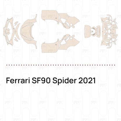 Pre-Cut PPF Ferrari SF90 Spider 2021