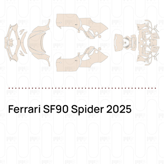 Pre-Cut PPF Ferrari SF90 Spider 2025