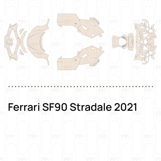 Pre-Cut PPF Ferrari SF90 Stradale 2021