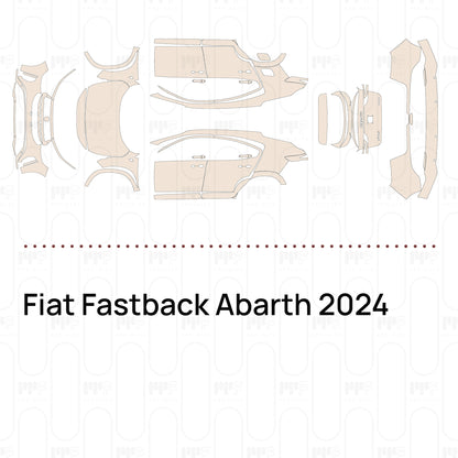 Pre-Cut PPF Fiat Fastback Abarth 2024