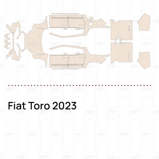 Pre-Cut PPF Fiat Toro 2023