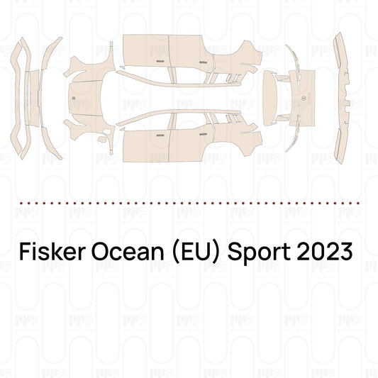 Fisker Ocean (EU) Sport 2023 – Pellicola protettiva PPF pretagliata