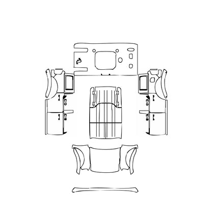 Pre-Cut PPF Ford Bronco 4 Door Base 2021 - PPF-Kits