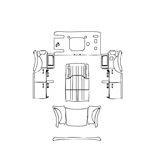Pre-Cut PPF Ford Bronco 4 Door Big Bend 2021 - PPF-Kits