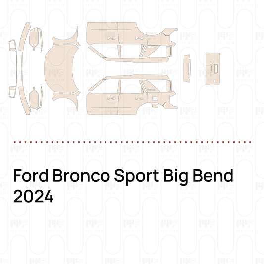 Pre-Cut PPF Ford Bronco Sport Big Bend 2024