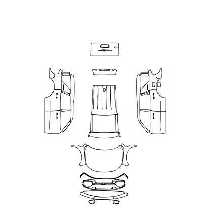 Pre-Cut PPF Ford Bronco Sport Heritage Limited 2021 - PPF-Kits