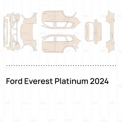 Pre-Cut PPF Ford Everest Platinum 2024