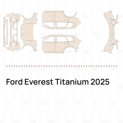 Pre-Cut PPF Ford Everest Titanium 2025